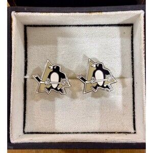 Pittsburgh Penguins Cufflinks NHL Hockey